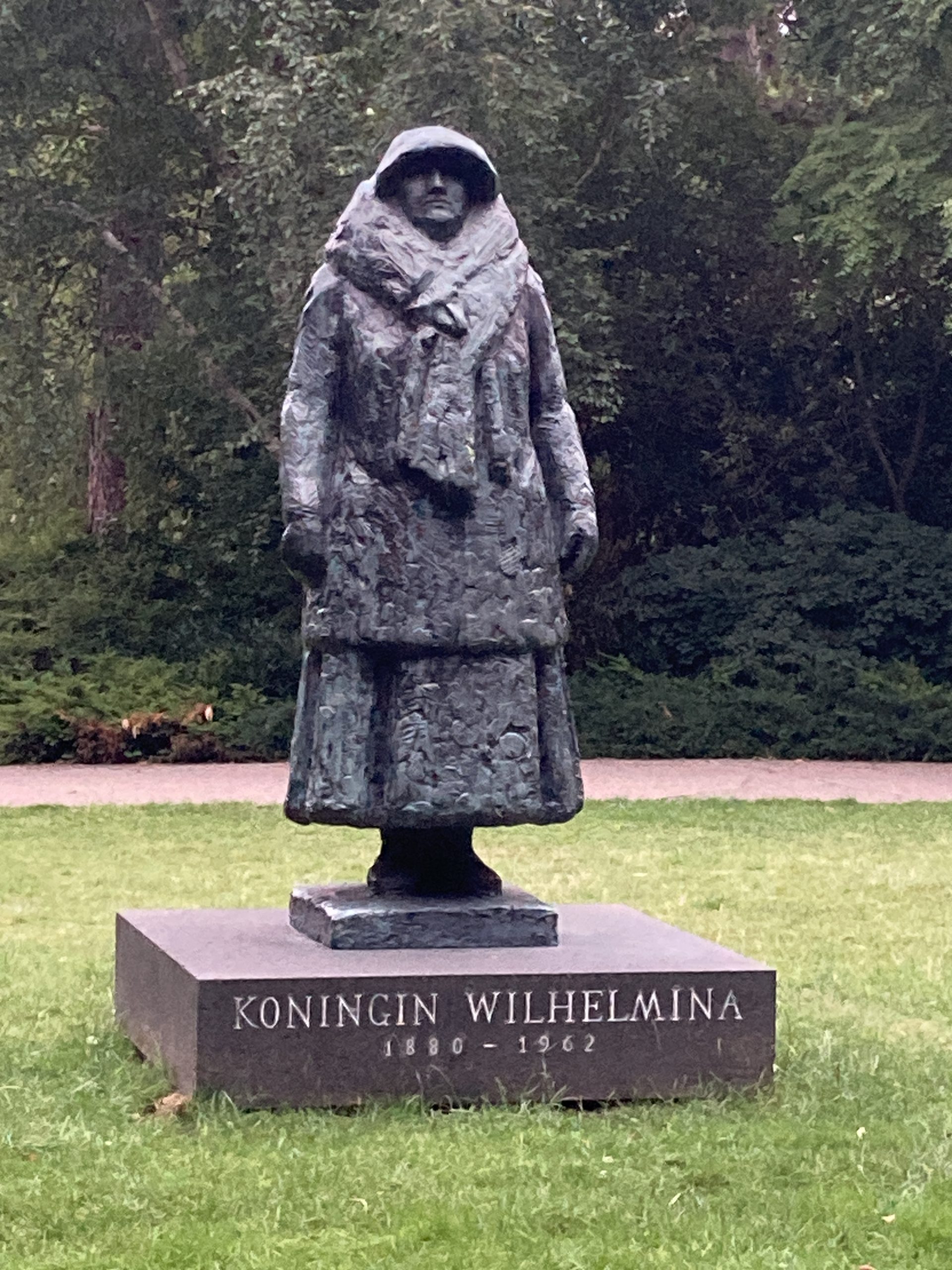Beeld in het Utrechtse Wilhelminapark
